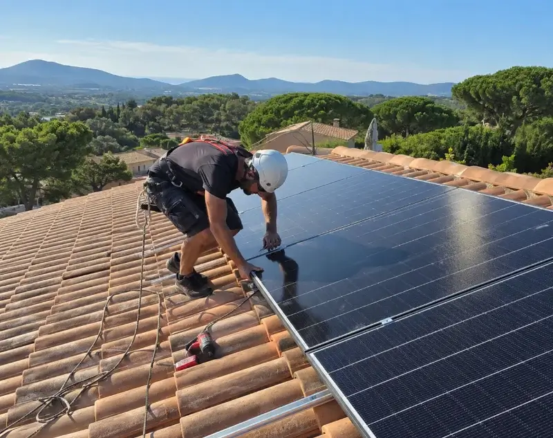 Installateur panneaux solaires Wisches — pose photovoltaïque sur toiture
