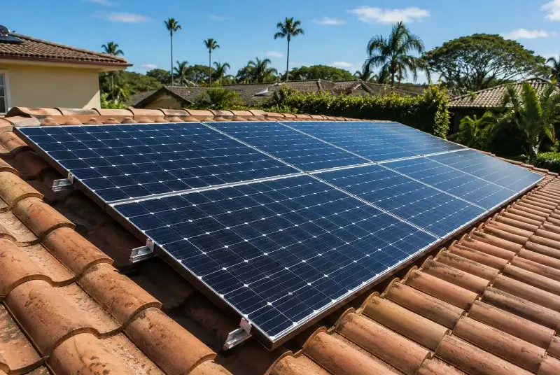Installation de panneaux solaires à Wisches
